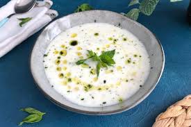 SOĞUK AYRAN ÇORBASI
